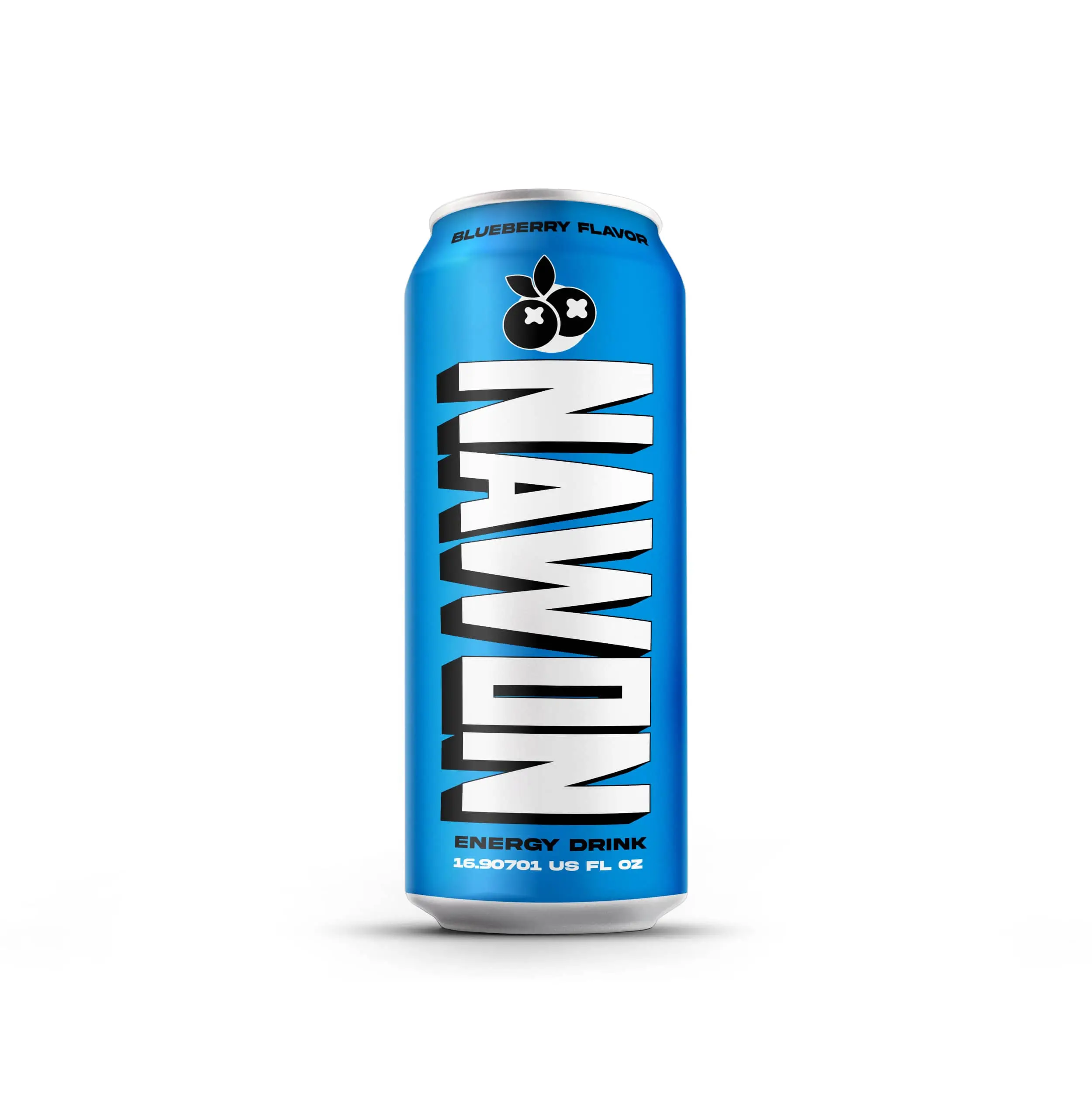 NAWON Energy Drink 250ml Blueberry Flavor with Taurine and Carbonate Private Label Wholesale Beverage from Vietnam